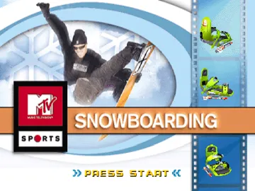 MTV Sports - Snowboarding (US) screen shot title